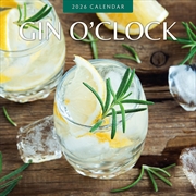 Buy Gin O'Clock 2026 Square Wall Calendar