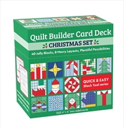 Buy Quilt Builder Card Deck Christmas Set