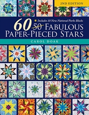 Buy 60 Fabulous Paper-Pieced Stars, 2nd Edition