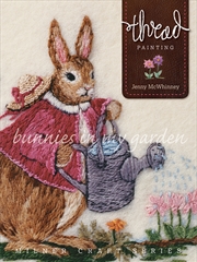 Buy Thread Painting - Bunnies In My Garden