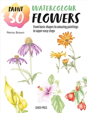 Buy Paint 50: Watercolour Flowers