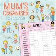 Buy Mum'S Organiser 2026 Square Wall Calendar