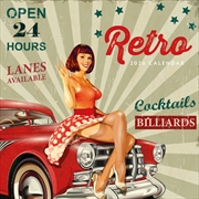 Buy Retro 2026 Square Wall Calendar