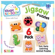 Buy Shaped Animal Jigsaw Puzzles 6 pack
