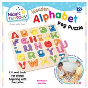 Buy Wooden Alphabet Pin Puzzle