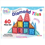 Buy Magnetic Diamond Tiles 60 Piece Set