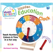 Buy Wooden Learning Clock