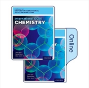 Buy Oxfordaqa International Gcse Chemistry (9202) : Print & Online Textbook Pack