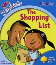 Buy Oxford Reading Tree Songbirds Phonics: Level 3: The Shopping List