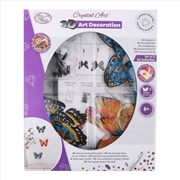 Buy CrystalArt - Butterflies 3D Art Decoration