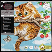 Buy CrystalArt - Cherry Kitten 30x30cm Kit