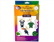 Buy CrystalArt - Exotic Animls Keyring Kit