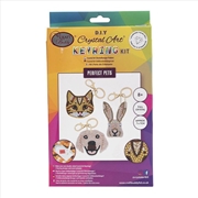 Buy CrystalArt - Perfect Pets Keyring Kit