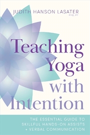 Buy Teaching Yoga With Intention