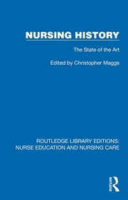 Buy Nursing History The State Of The Art