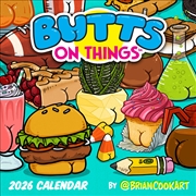 Buy Butts On Things 2026 Wall Calendar