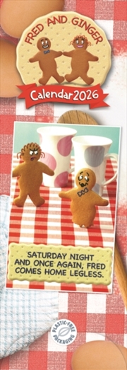 Buy Fred Ginger Slim Calendar 2026