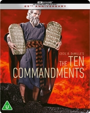 Buy The Ten Commandments (Both 1923 + 1956 Versions) Limited Edition Steelbook