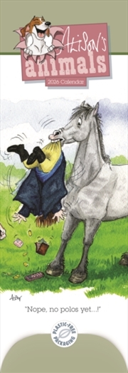 Buy Alisons Animals Slim Calendar 2026