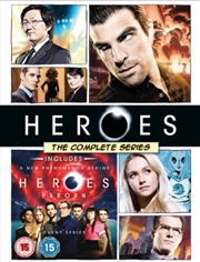 Buy Heroes - Seasons 1-4 Complete Collection + Heroes Reborn (REGION 2)