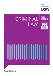 Buy Sqe Criminal Law 5E