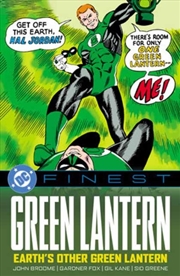 Buy Dc Finest: Green Lantern: Earth's Other Green Lantern