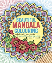 Buy Beautiful Mandala Colouring Kit : Includes A 64-Page Book, 6 Frameable Coloring Prints And 10 Pencil