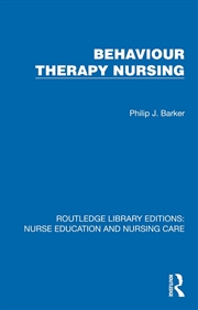 Buy Behaviour Therapy Nursing