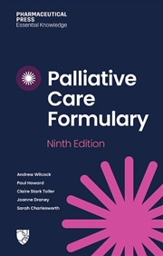 Buy Palliative Care Formulary (Pcf 9)