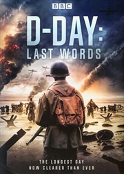 Buy D-Day - Last Words (REGION 2)