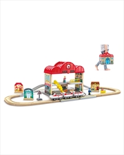 Buy Portable Train Station Set