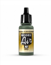 Buy Vallejo - Model Air - Gunship Green 17 ml