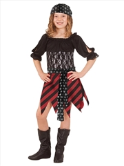 Buy Pirate Tween Costume - Size Tween