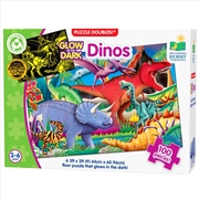 Buy Puzzle Doubles - Glow In The Dark - Dinos