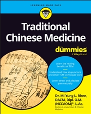Buy Traditional Chinese Medicine For Dummies
