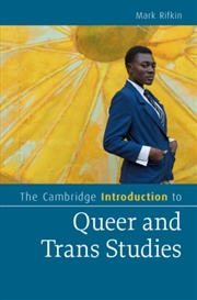 Buy The Cambridge Introduction To Queer And Trans Studies
