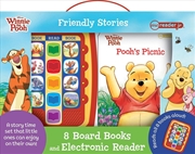 Buy Disney Winnie The Pooh Friendly Stories: Me Reader Jr 8 Board Books And Electronic Reader Sound Book