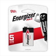 Buy Energizer Batteries Max 9V 1 Pack 