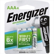Buy Energizer Batteries Recharge AAA 4 Pack 