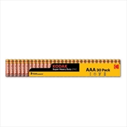 Buy Kodak ZINC super heavy duty AAA battery (30 pack shrink long)