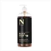 Buy Dr Natural Black Liquid Soap 946ml