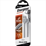 Buy Energizer Micro-USB Premium Steel Cable 1.2 Metre