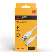 Buy Kodak USB-C Cable White 1 Metre