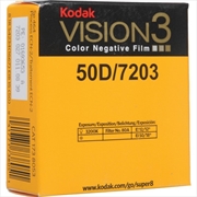 Buy Kodak Film VISION3 50D Color Negative Film #7203 (Super 8, 50' Roll)