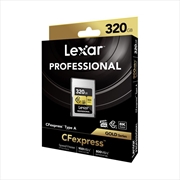 Buy Lexar Professional CFexpress Type A Gold Series Card Capacity: 320GB