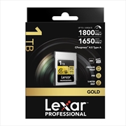 Buy Lexar Professional GOLD CFexpress 4.0 Type A Card Capacity: 1TB
