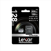 Buy Lexar Professional SILVER PLUS micro SDXC UHS-I Card Capacity: 128GB