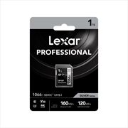 Buy Lexar Professional 1066X SDXC UHS-I Silver Series SD Card Capacity: 1TB