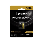 Buy Lexar Professional 1800X SDXC UHS-II SD Card Capacity: 128GB