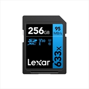 Buy Lexar High-Performance 633x SDHC/SDXC UHS-I SD Card Capacity: 256GB